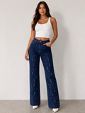 Diamante Drop Jeans Size 12