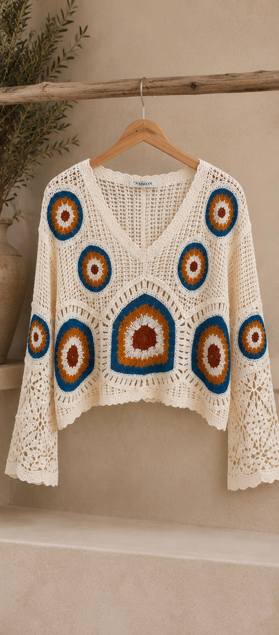 Crochet Boho Jumper