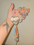 Long Shell Heart Necklace