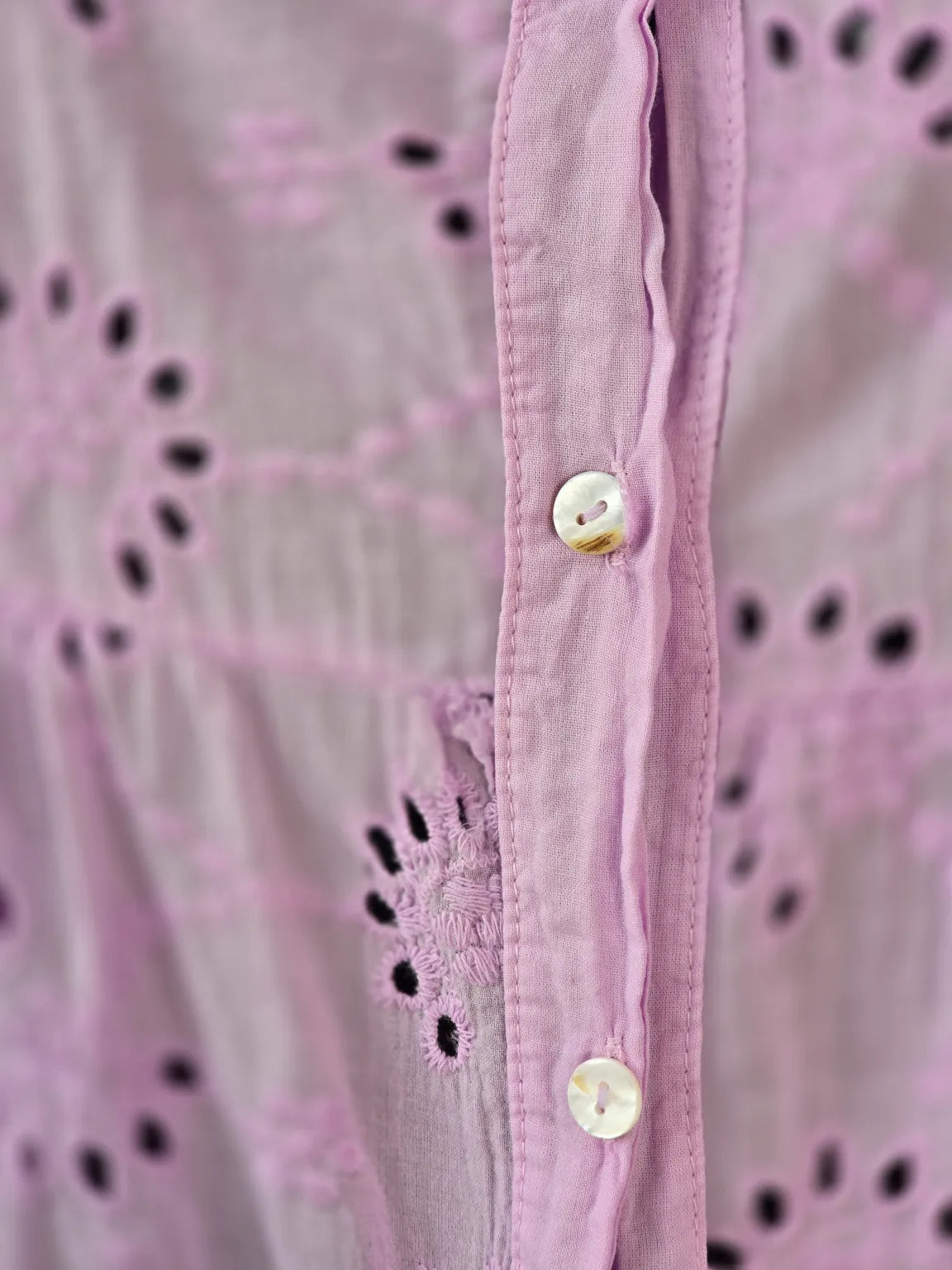 Embroidered Smock Dress