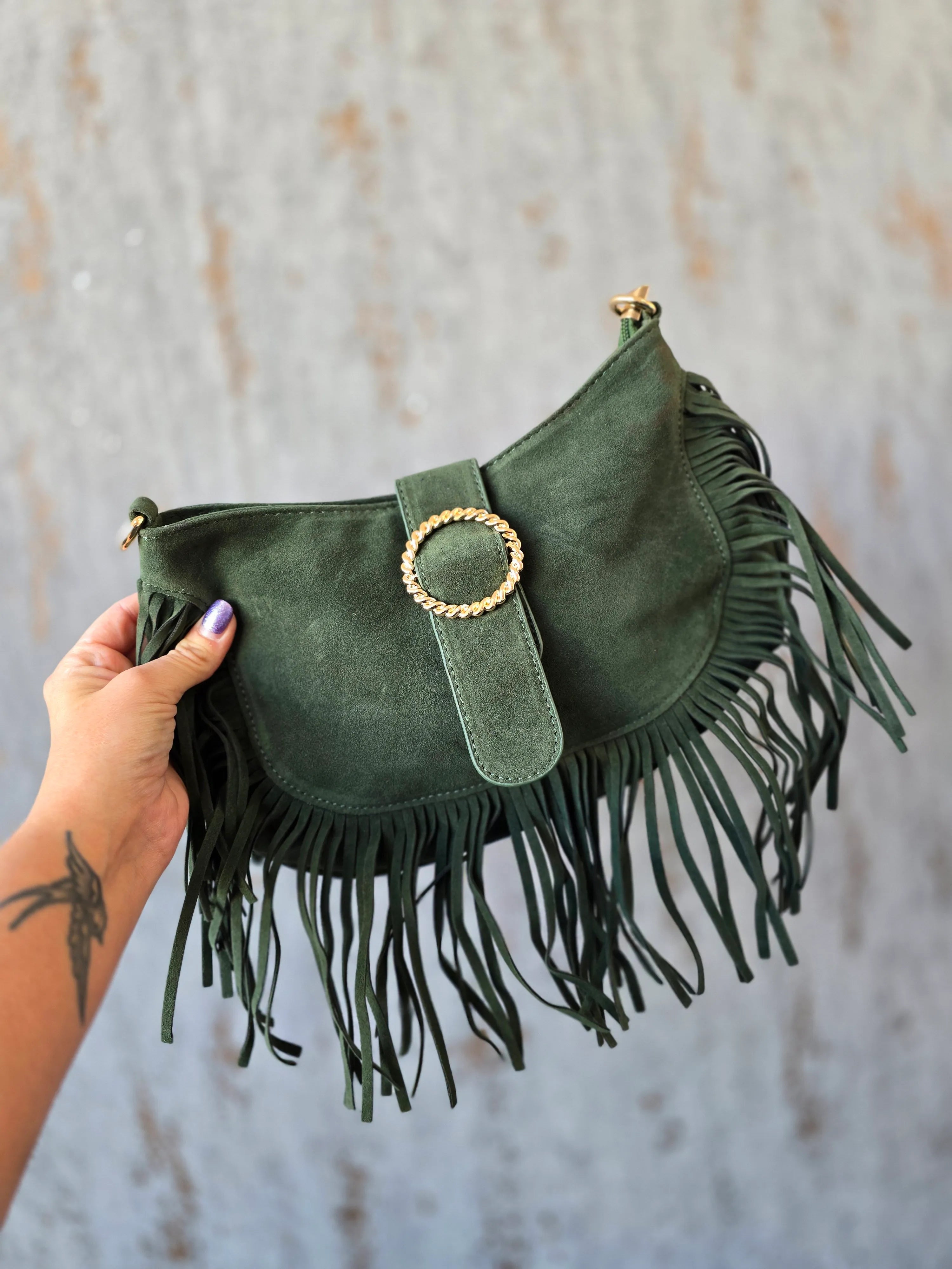 Small Western Tassel Bag