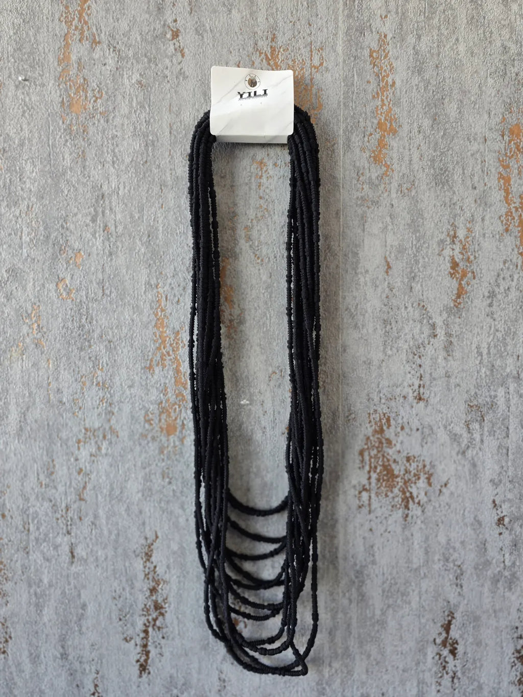 Layered Fabric Necklace