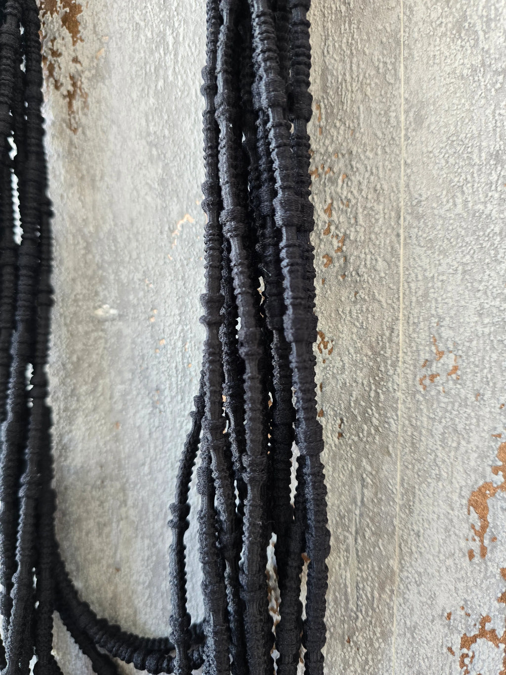 Layered Fabric Necklace