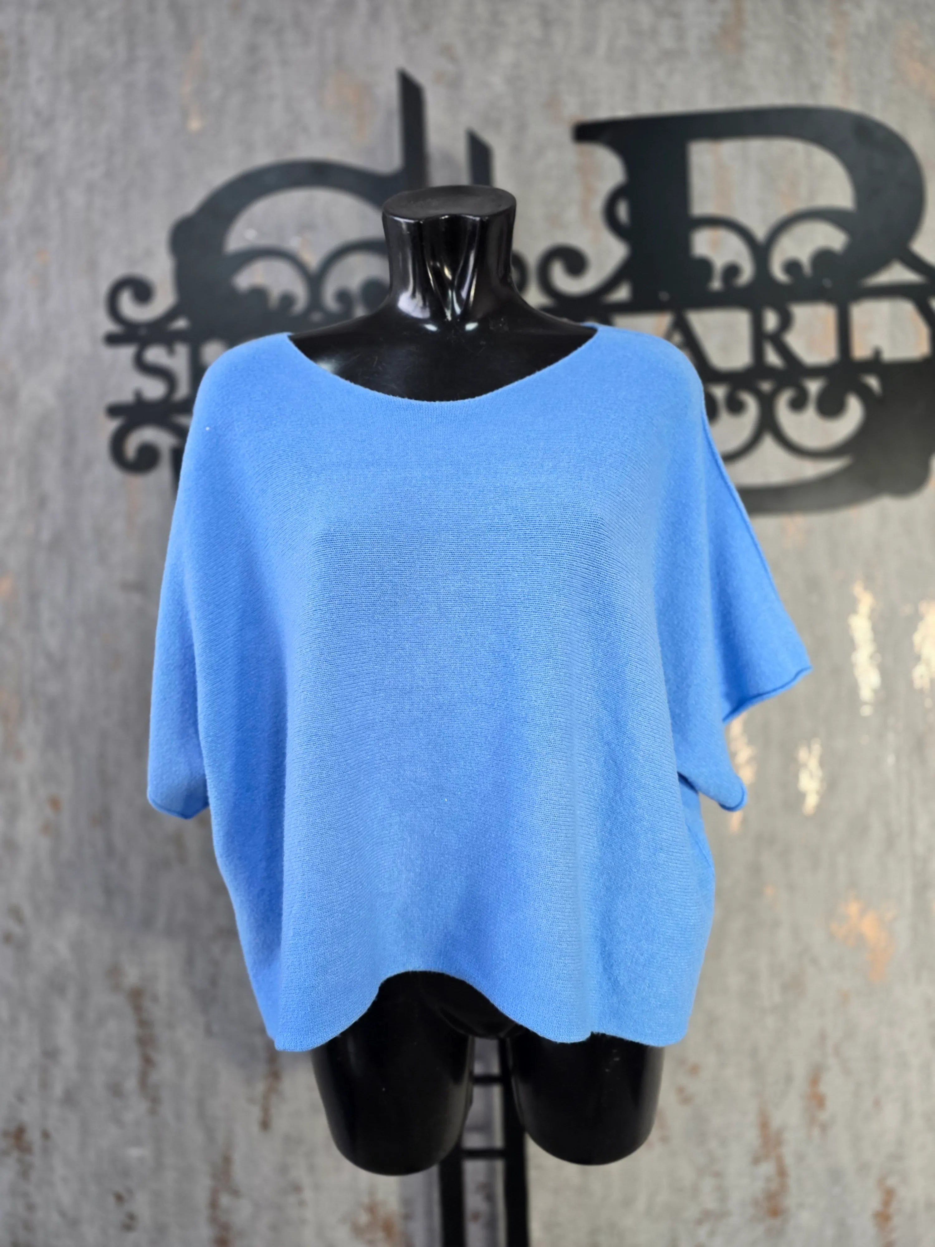 Short Sleeve Soft Knit Top