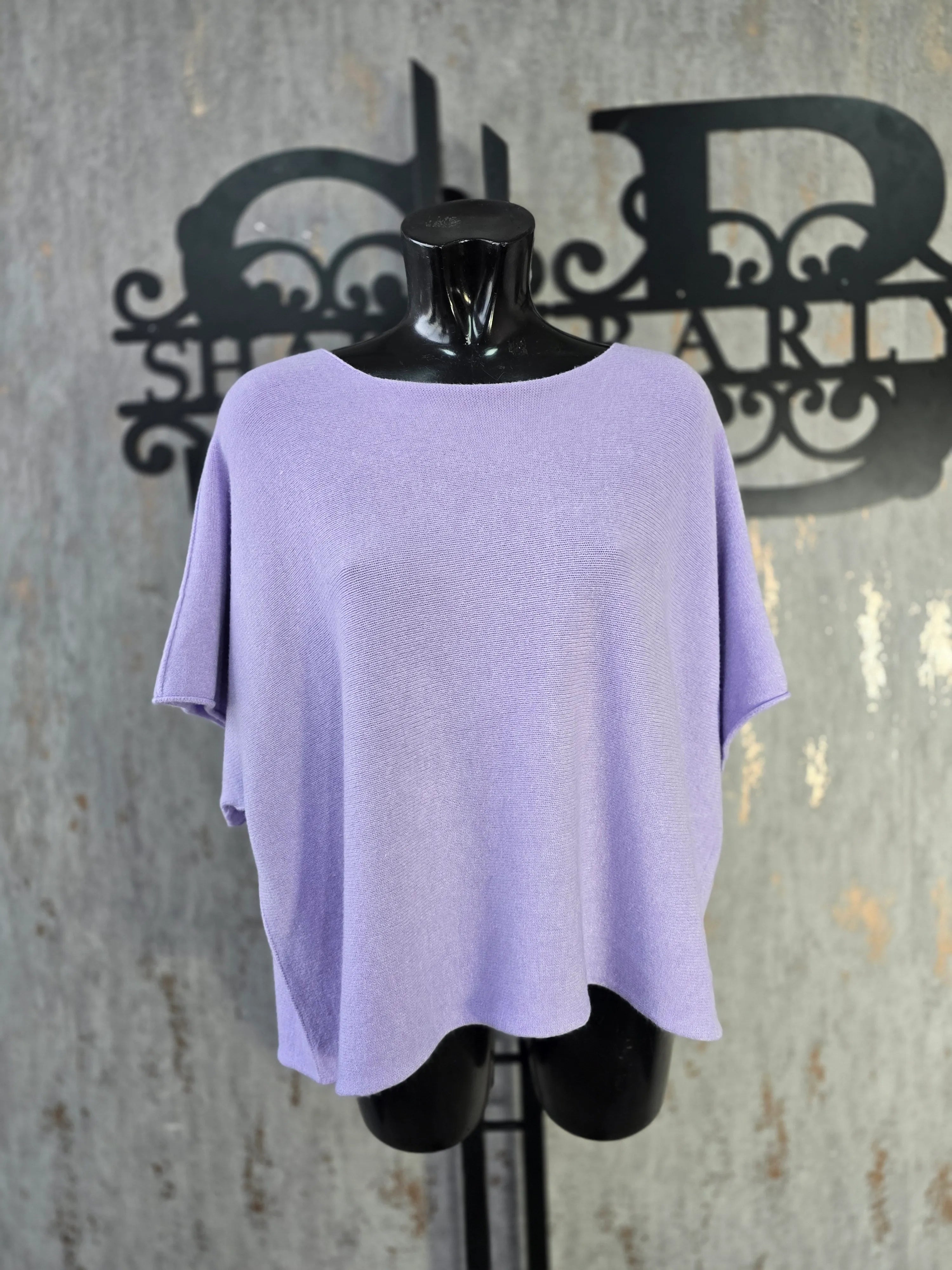 Short Sleeve Soft Knit Top