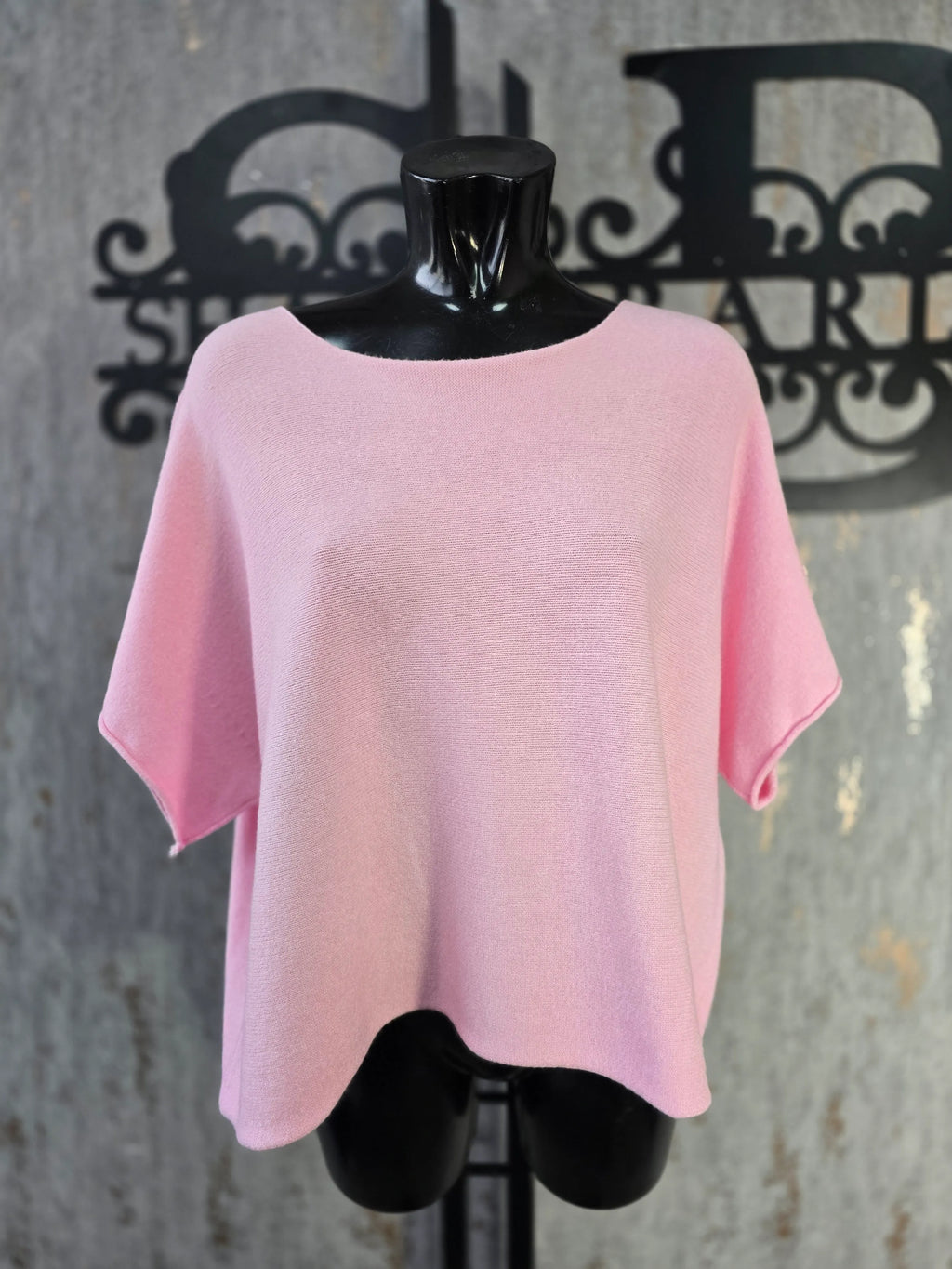 Short Sleeve Soft Knit Top
