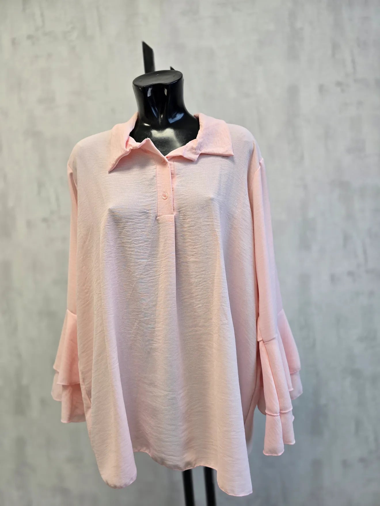 Flared Sleeve Blouse