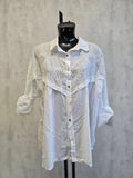 Sequin 3/4 Sleeve Shirt