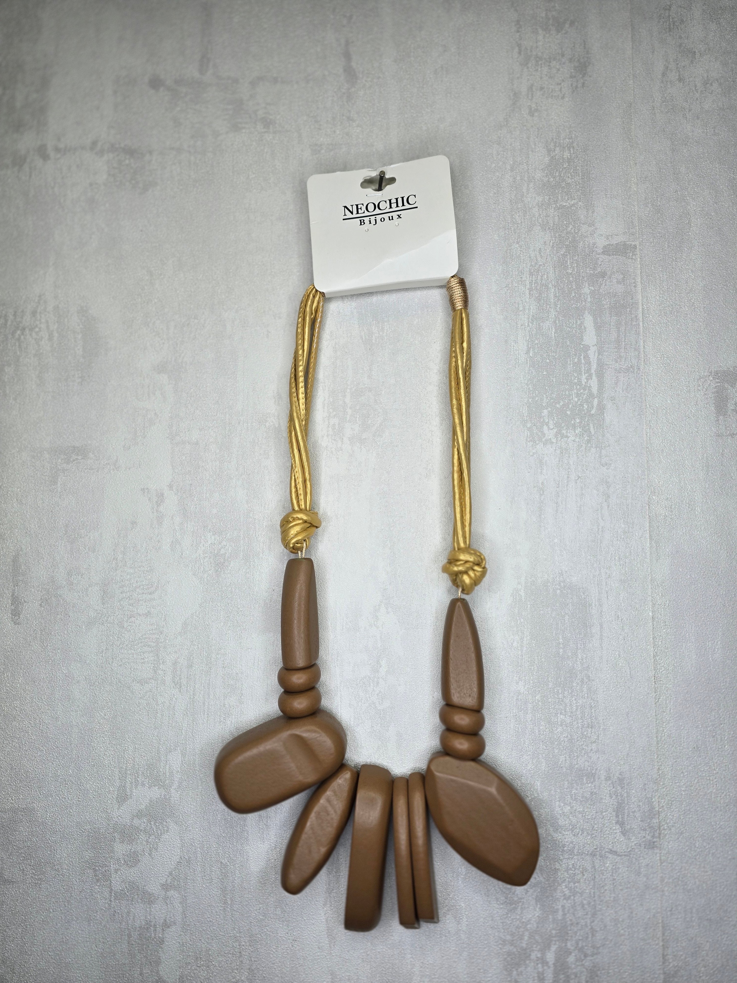 Block Chunky Necklace