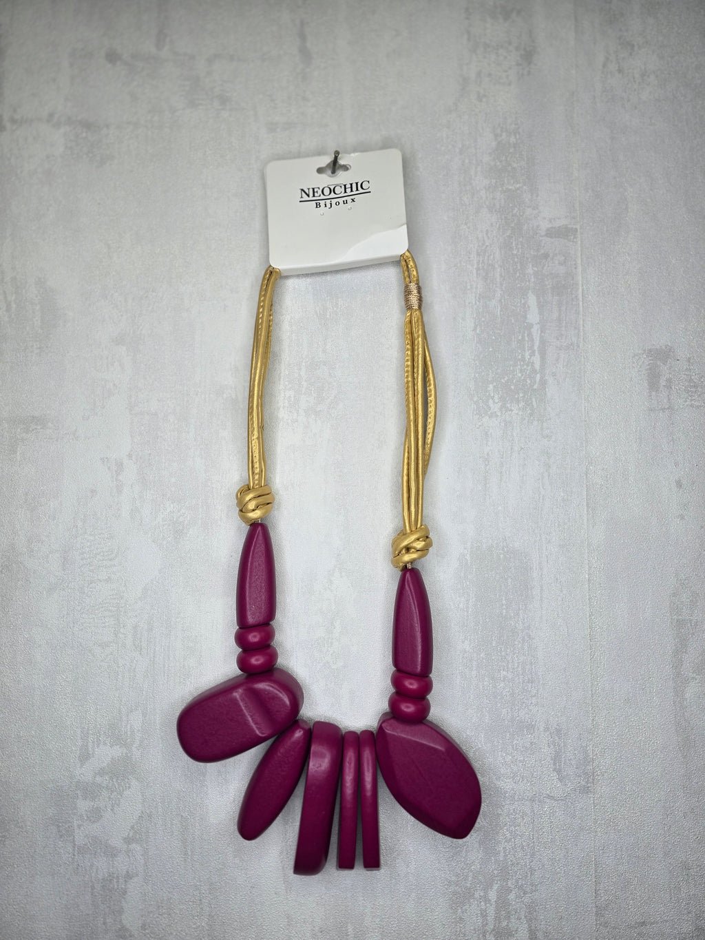 Block Chunky Necklace