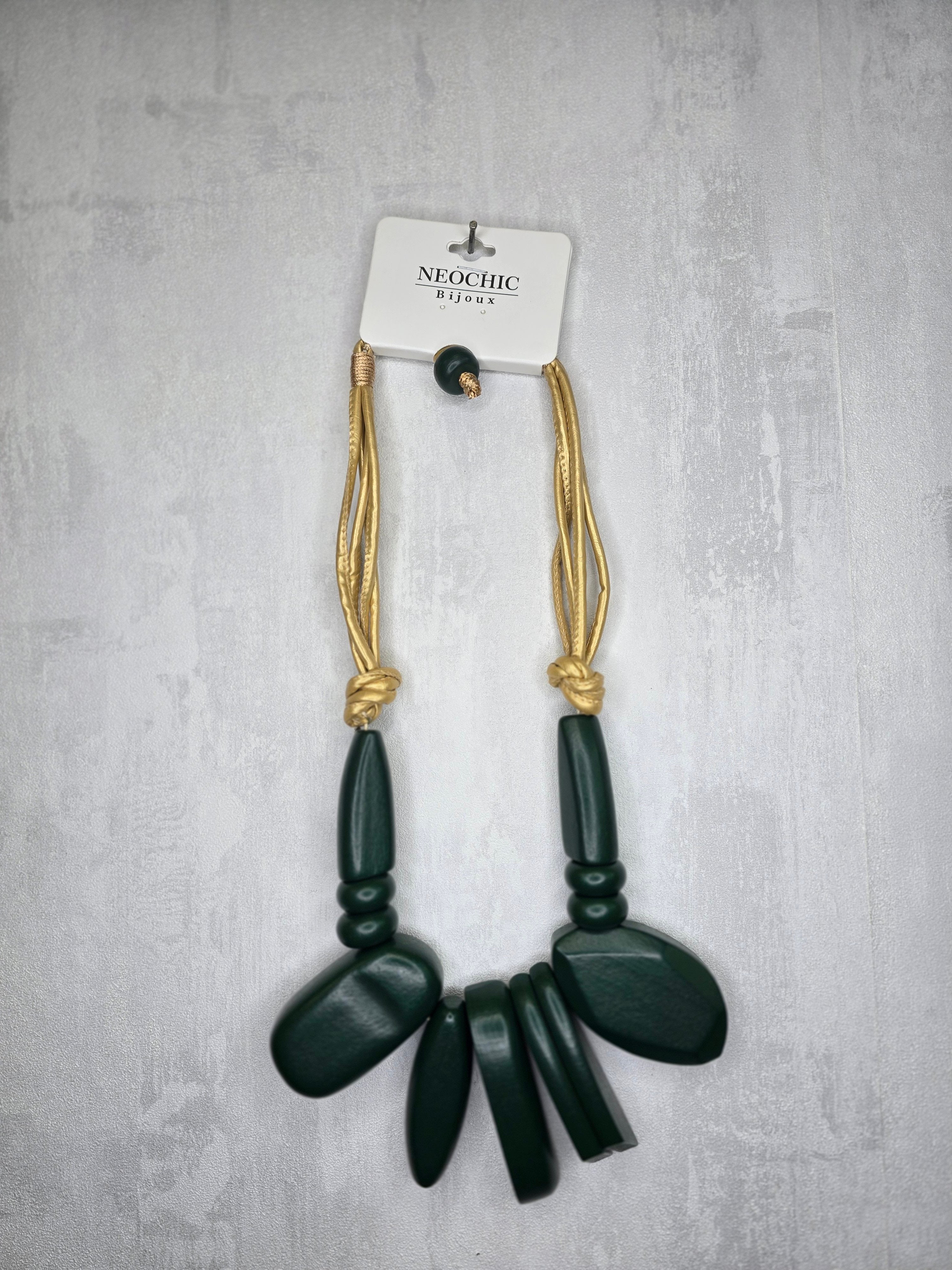 Block Chunky Necklace