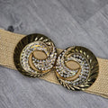 Stretchy Gold Buckle Belt