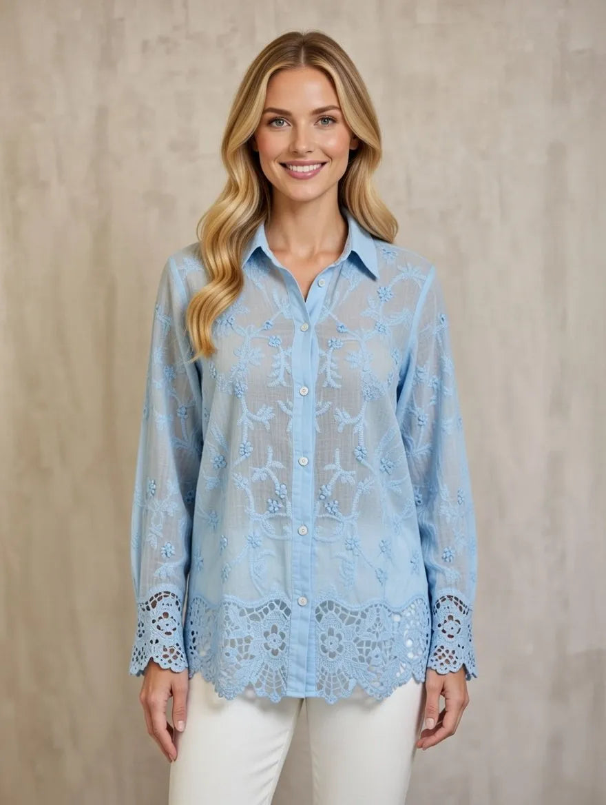 Broderie Blouse