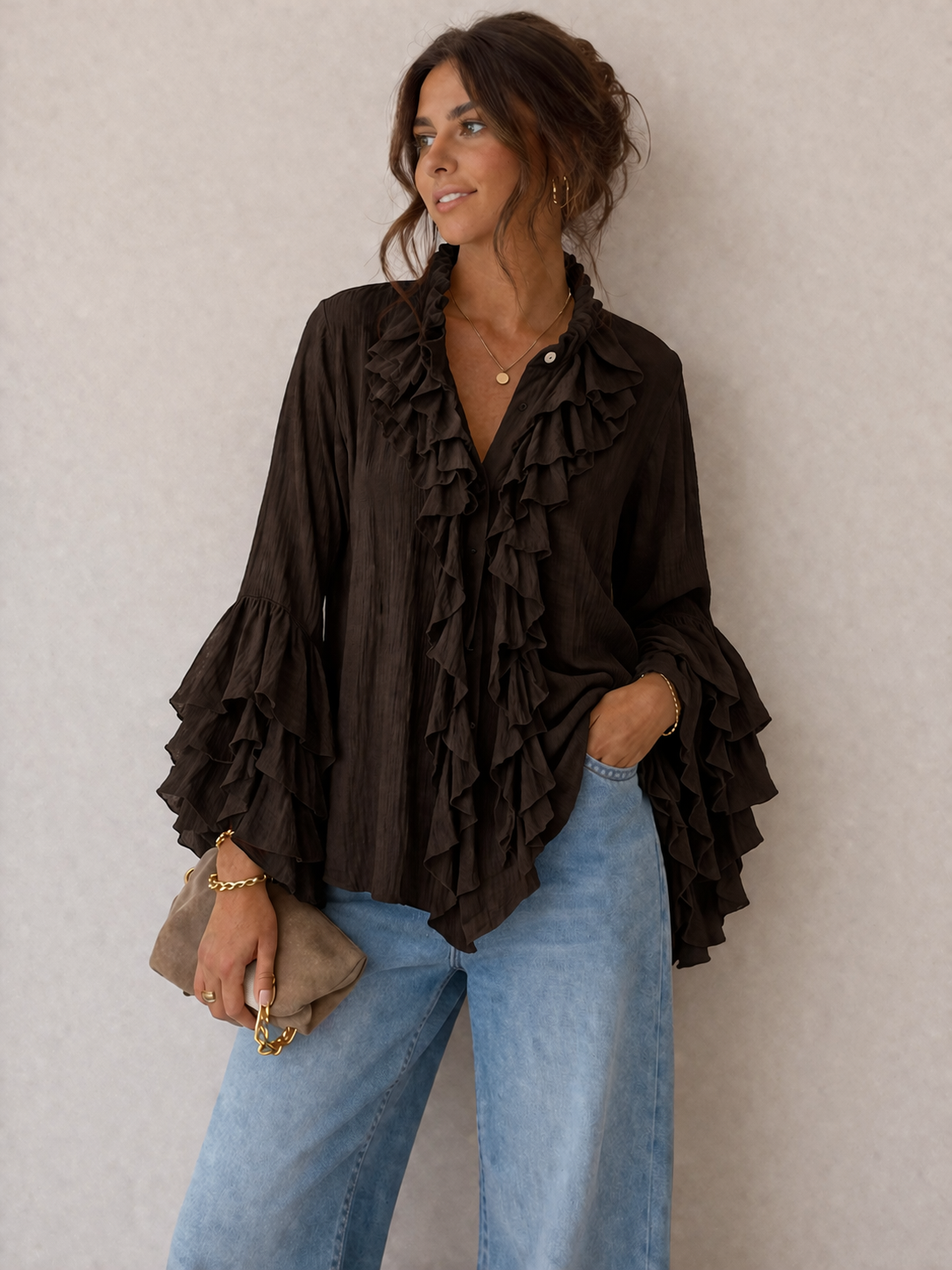 The Ruffle Emilia Shirt