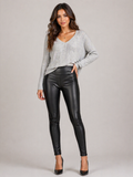 Leather Look Leggings