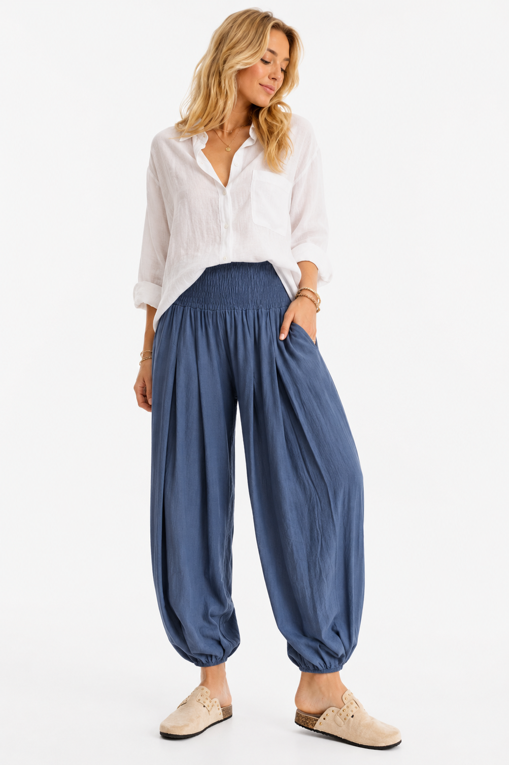 Serenity Range - Luna Drape Trousers