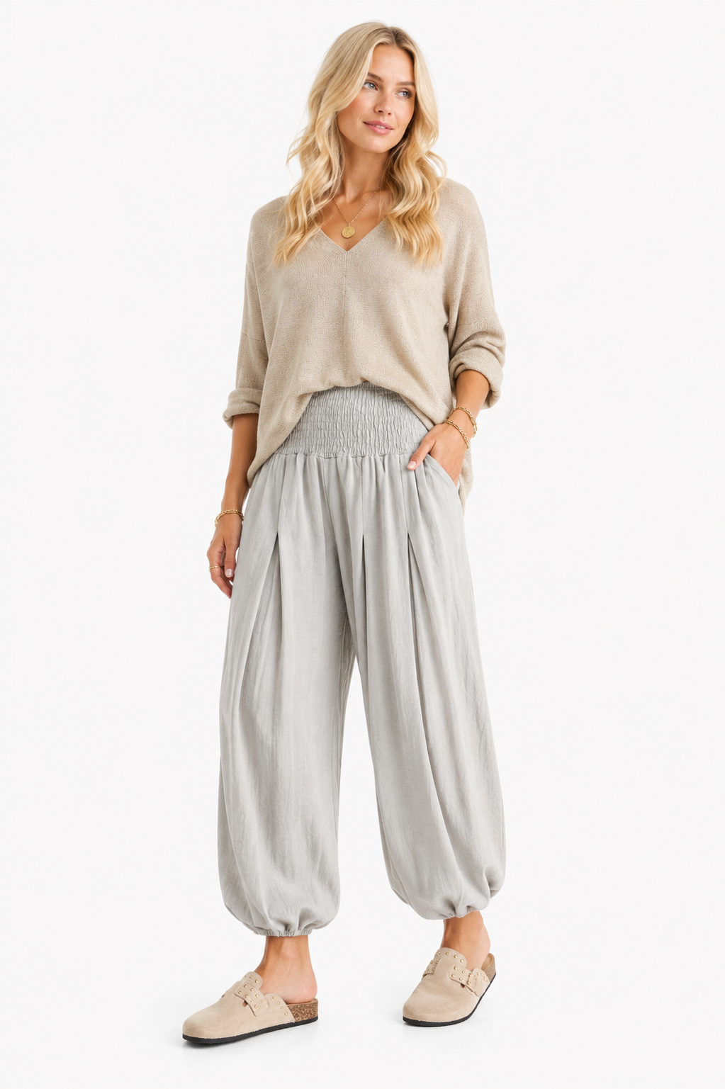 Serenity Range - Luna Drape Trousers