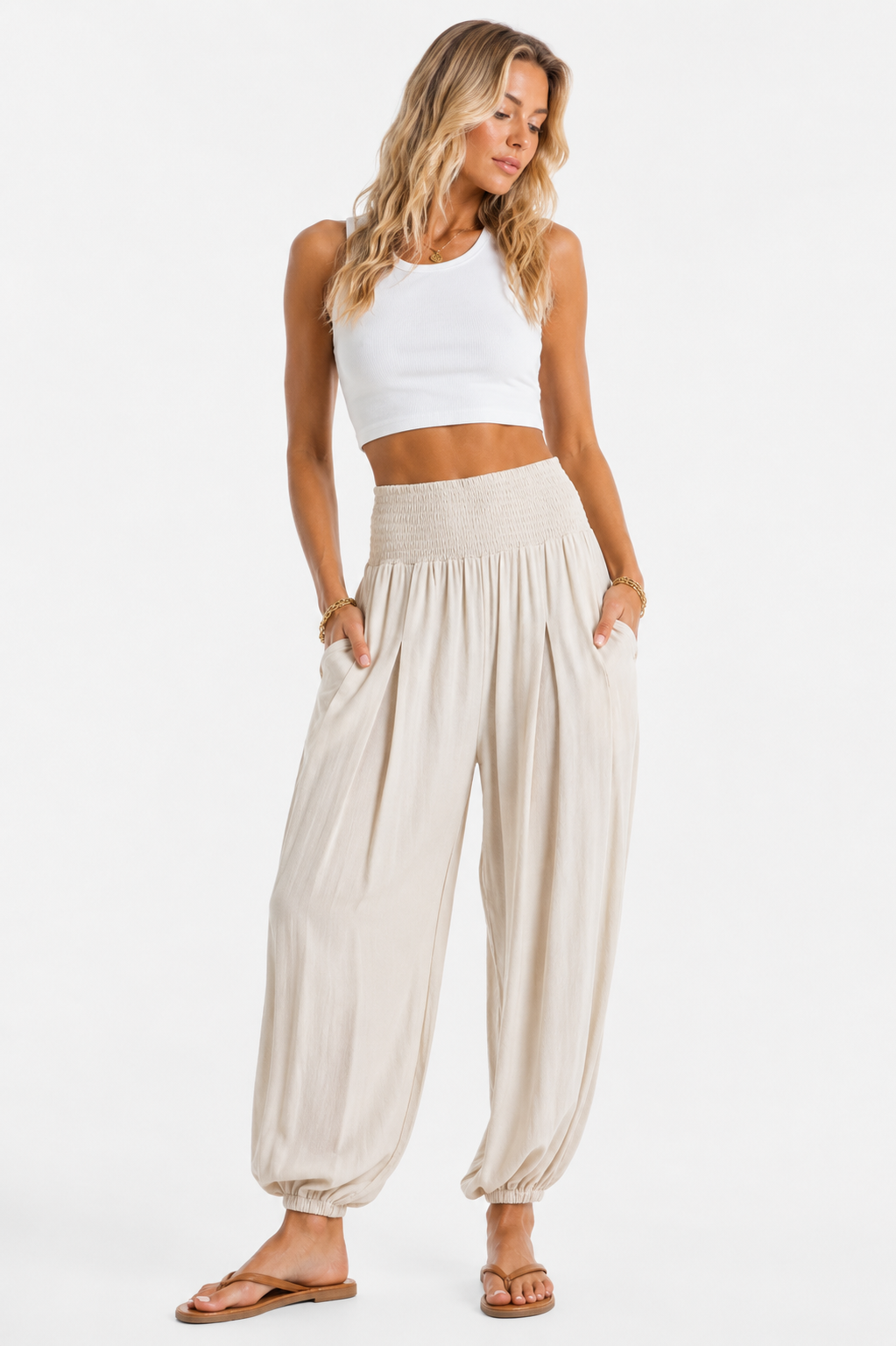 Serenity Range - Luna Drape Trousers