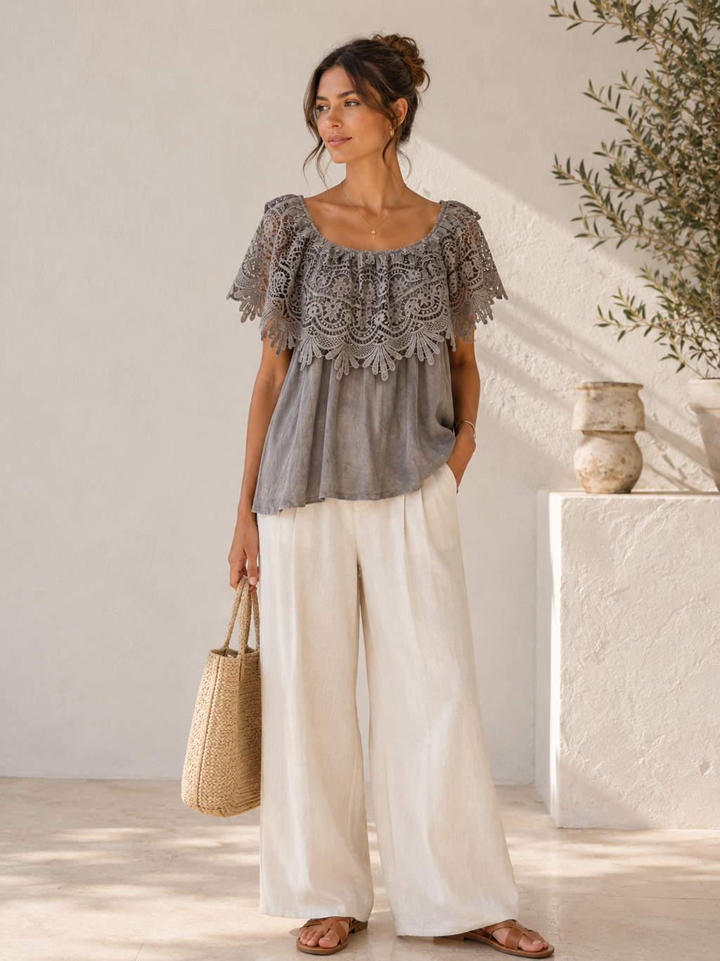 Floral Lace Top