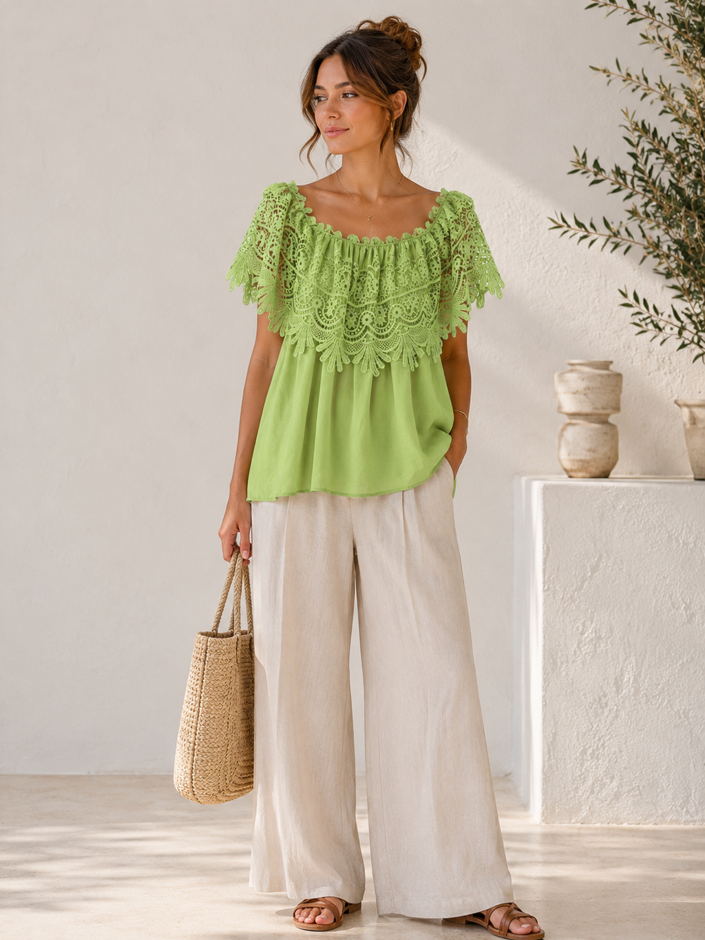 Floral Lace Top