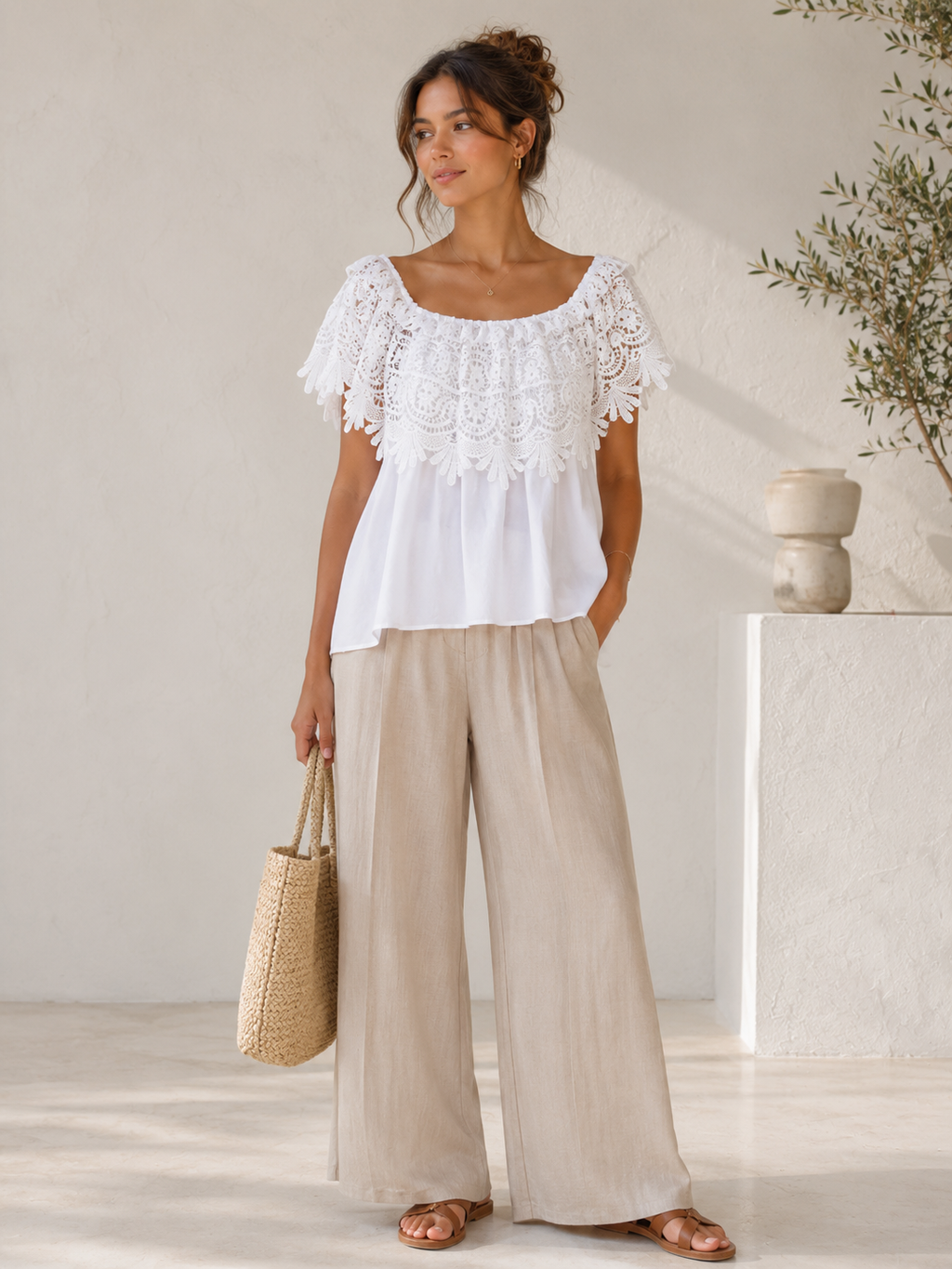 Floral Lace Top