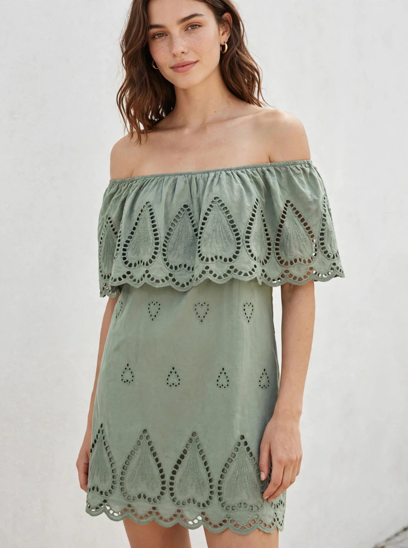 The Heart Ruffle Blouse
