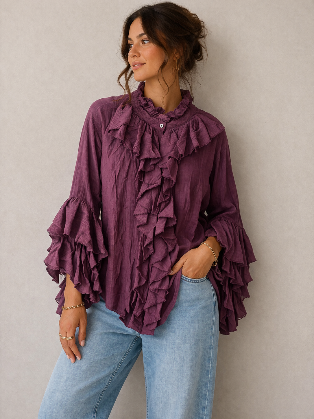 The Ruffle Emilia Shirt