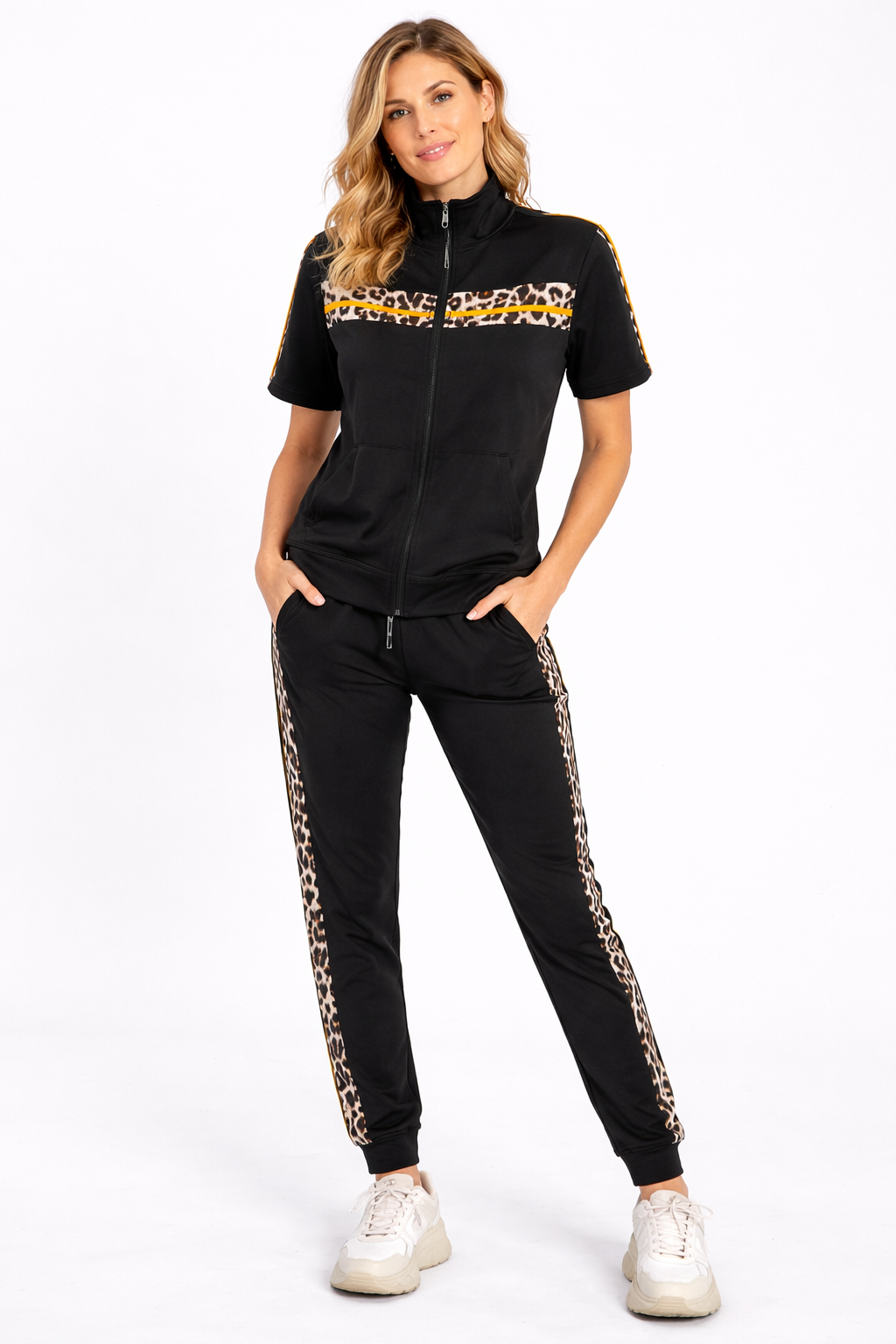 Animal Print Tracksuit