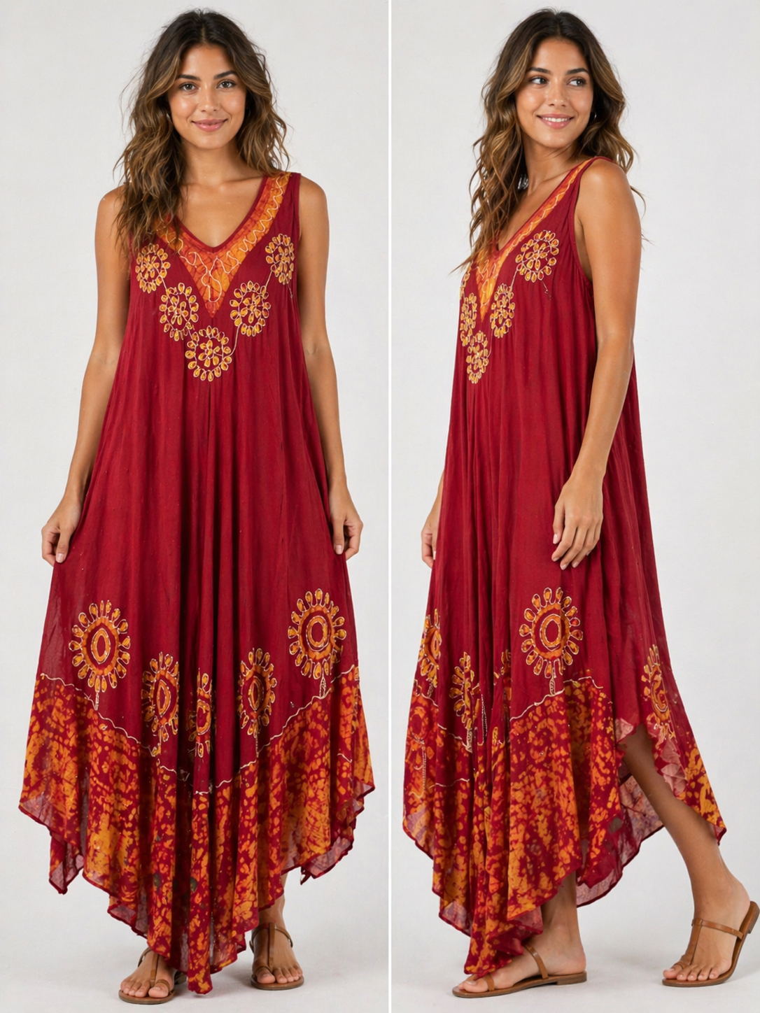 Rayon Umbrella Dress - Many Styles