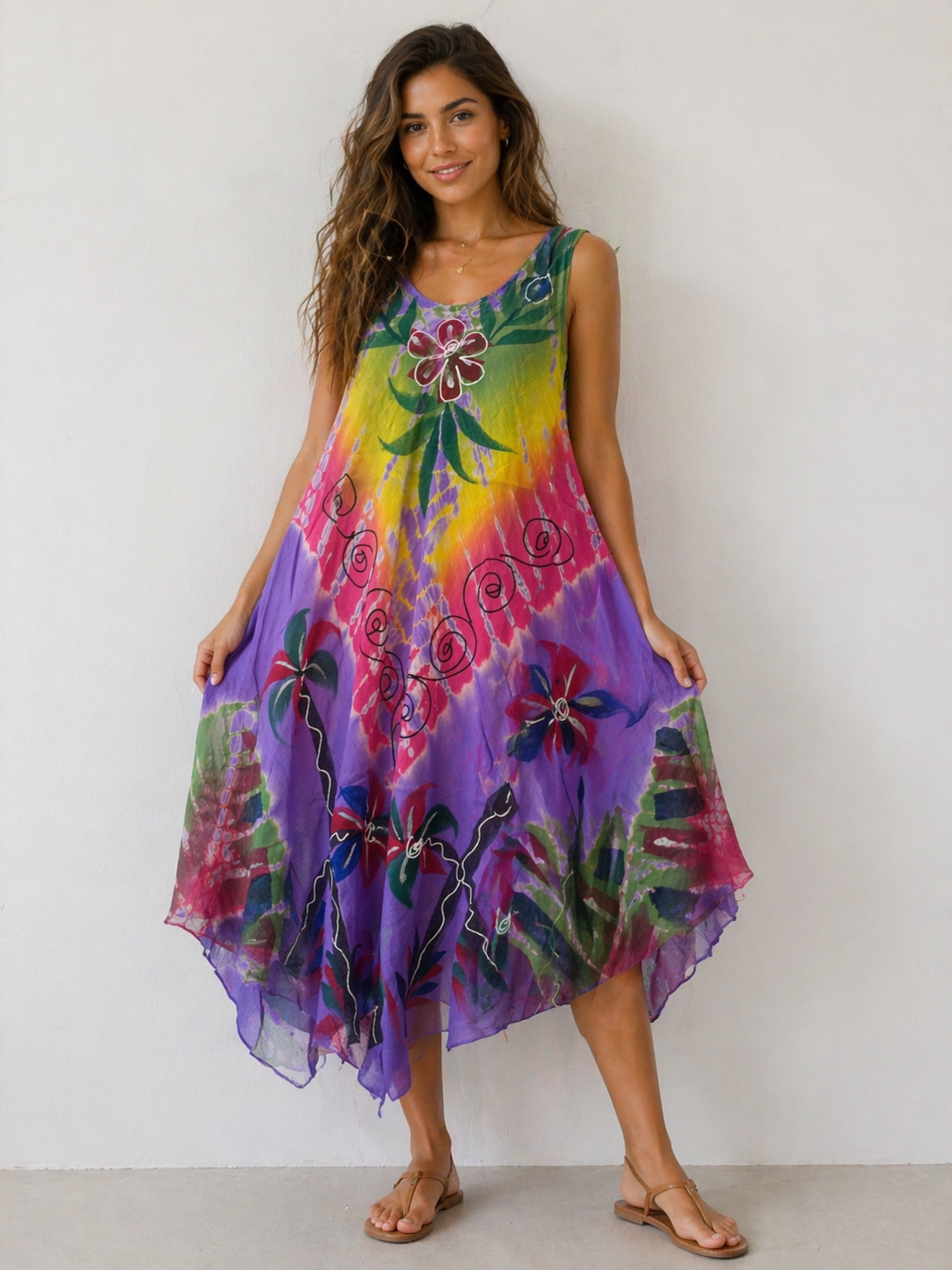 Rayon Umbrella Dress - Many Styles