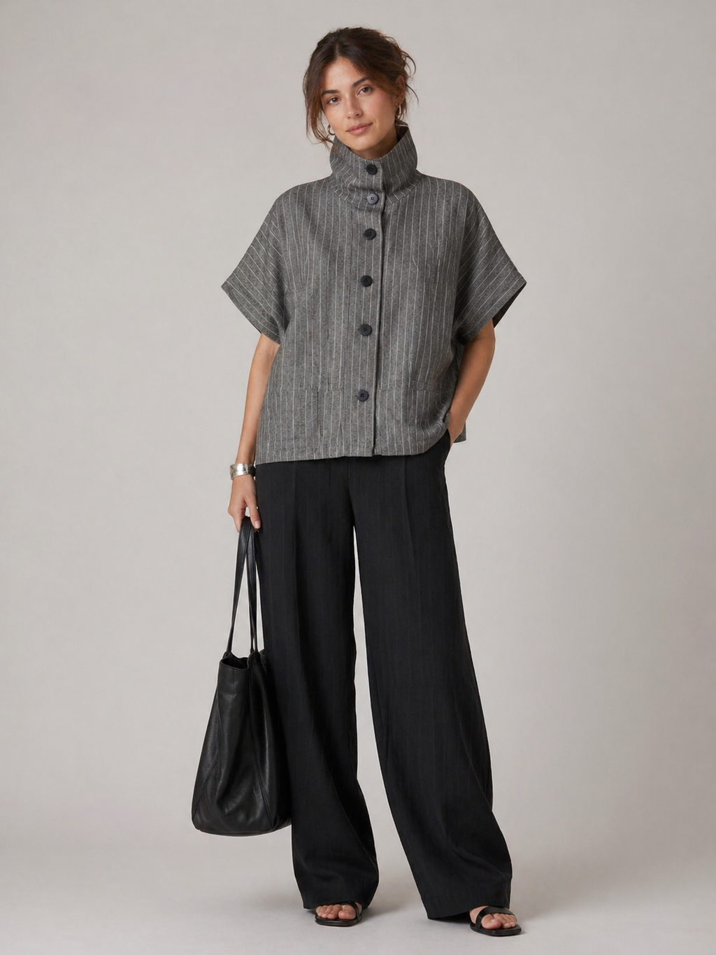 Button-Up Box Shirt
