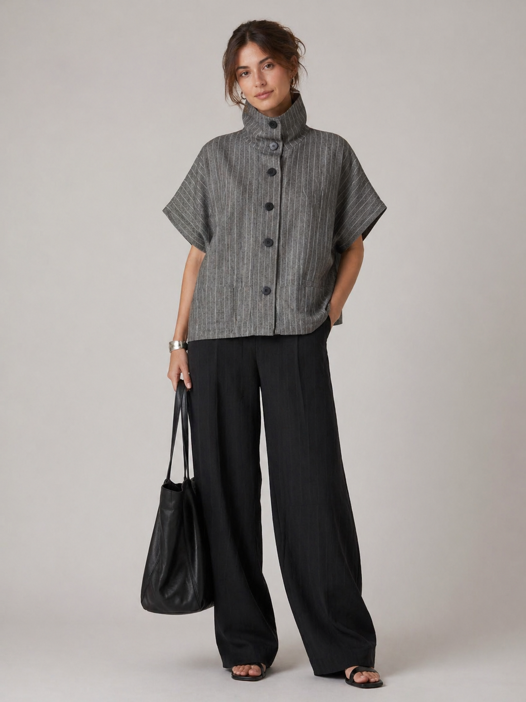 Button-Up Box Shirt