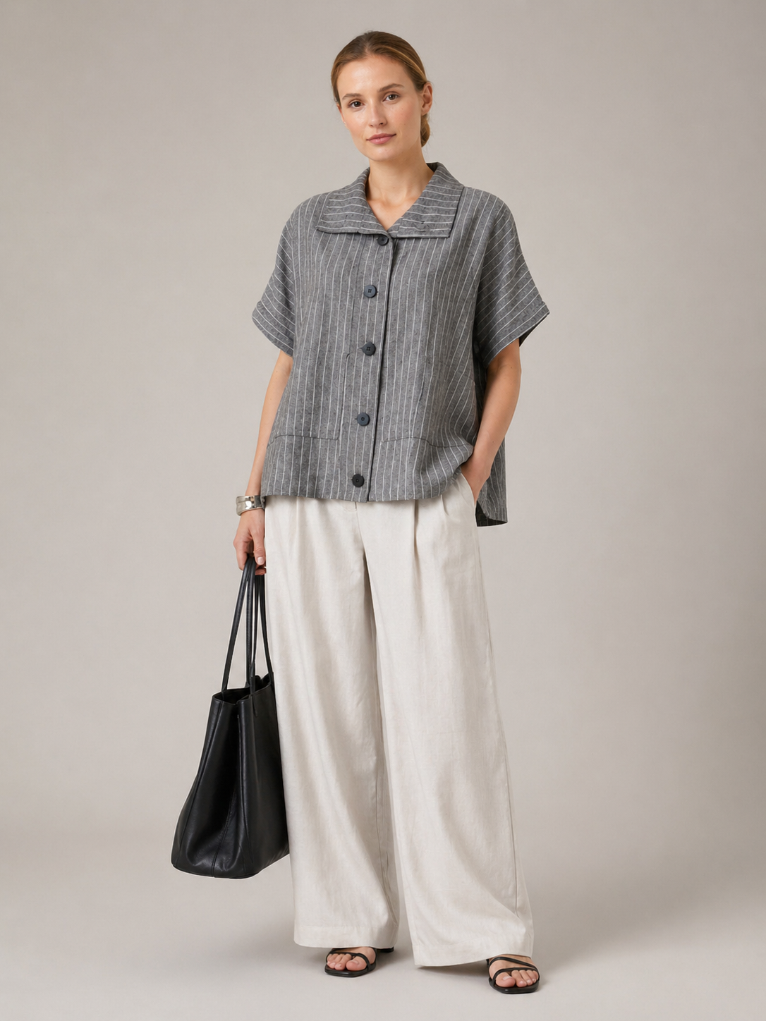 Button-Up Box Shirt