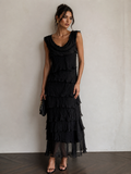 The Obsession Tiered Vest Dress