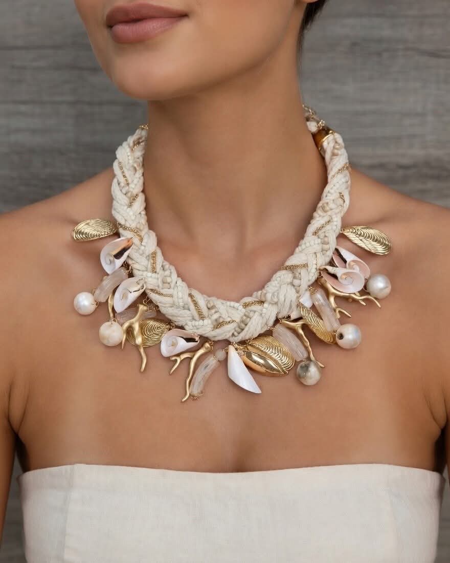 Rope Seashell Necklace