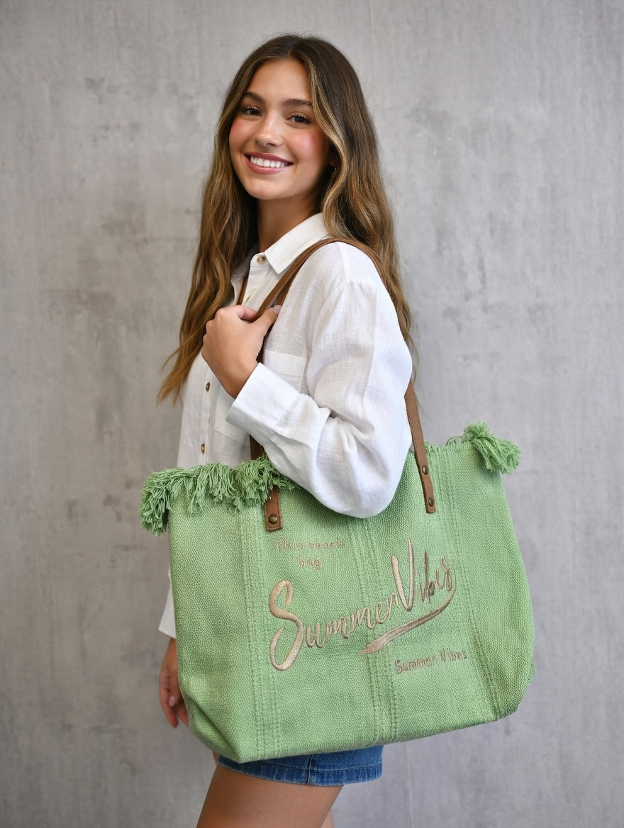 Large Summer Beach Bag