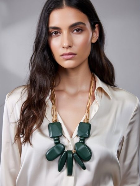 Block Chunky Necklace