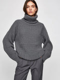 Turtle Neck Knitted Jumper