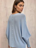 Pearl Back Soft Knit Jumper