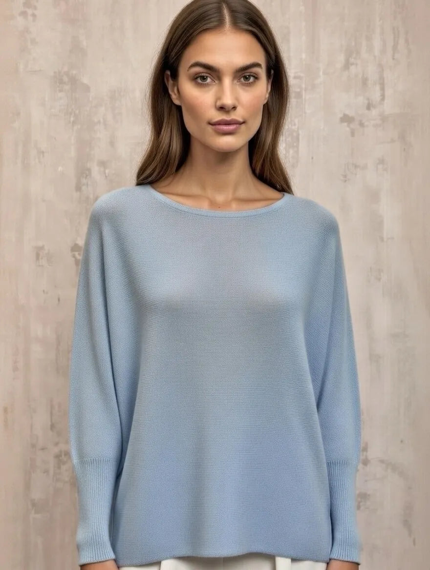 Pearl Back Soft Knit Jumper