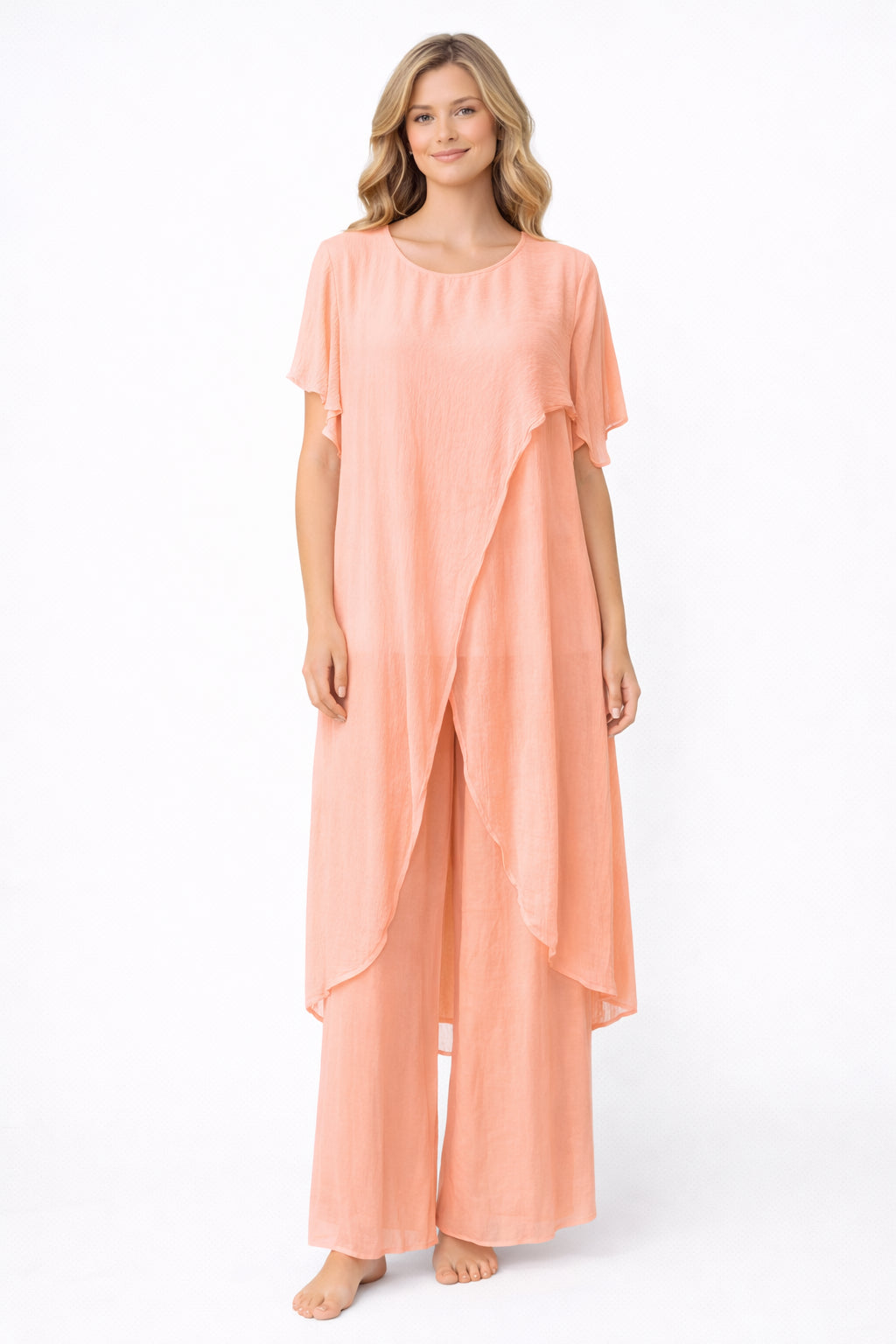 The Obsession Silk Drape Top