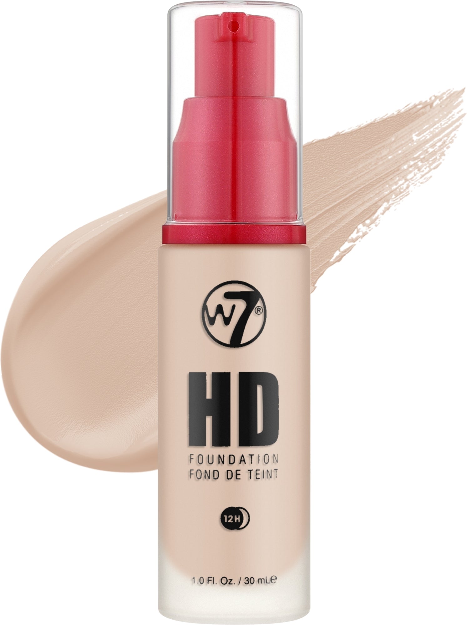 W7 High Definition Foundation - Natural Beige
