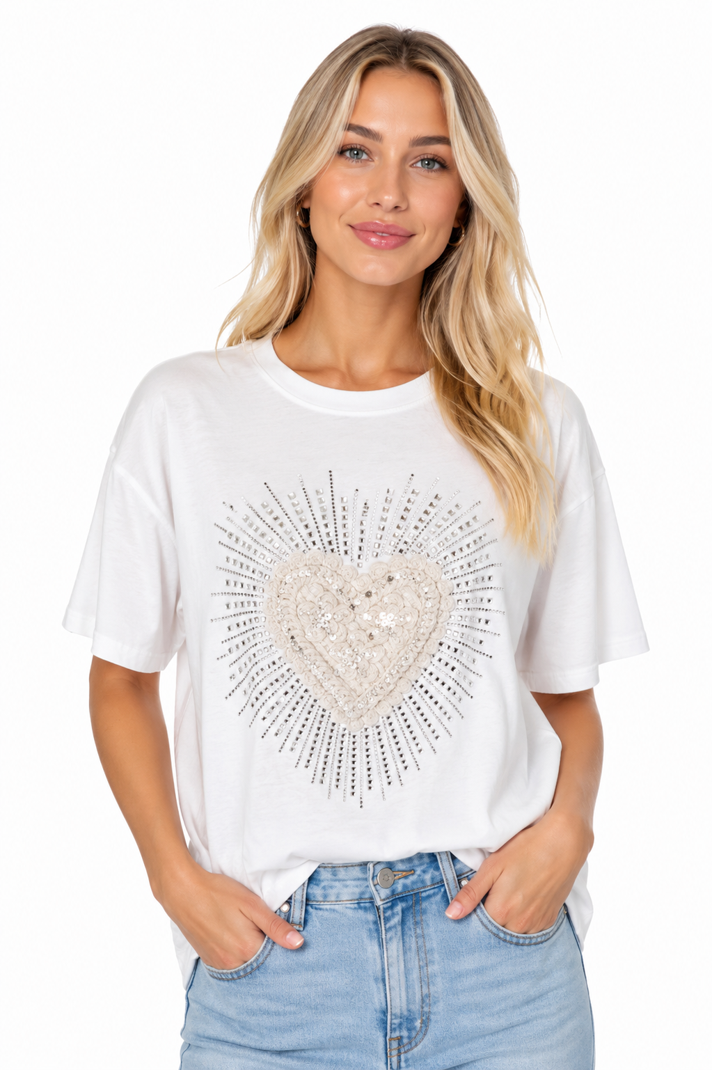 Diamontè Heart T-Shirt