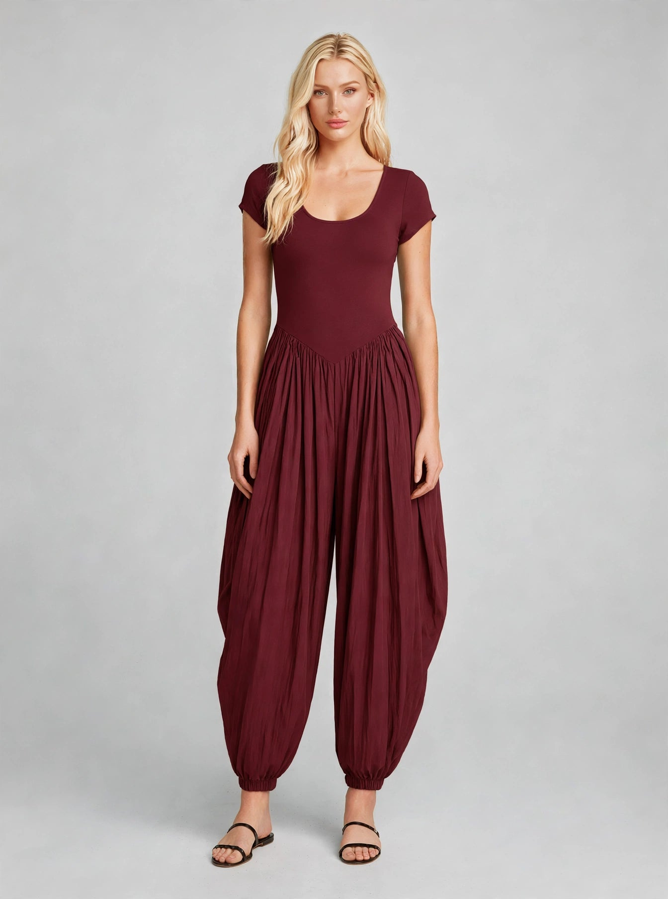 Luna Ballon Leg Jumpsuit