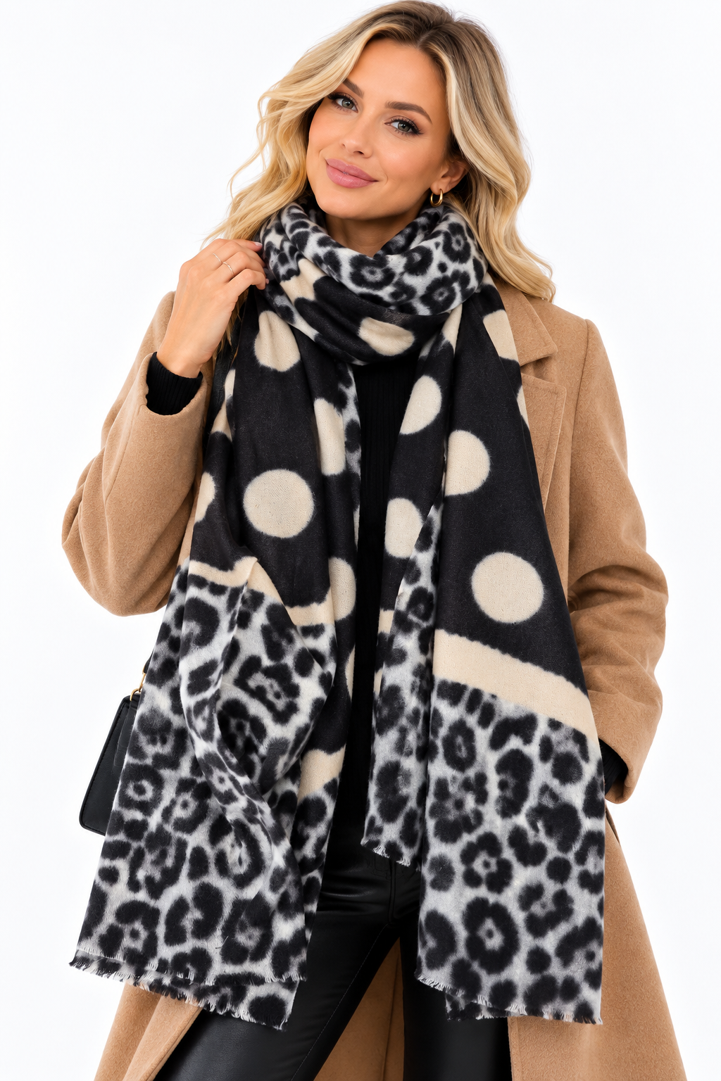 Reversible Animal Print Scarf