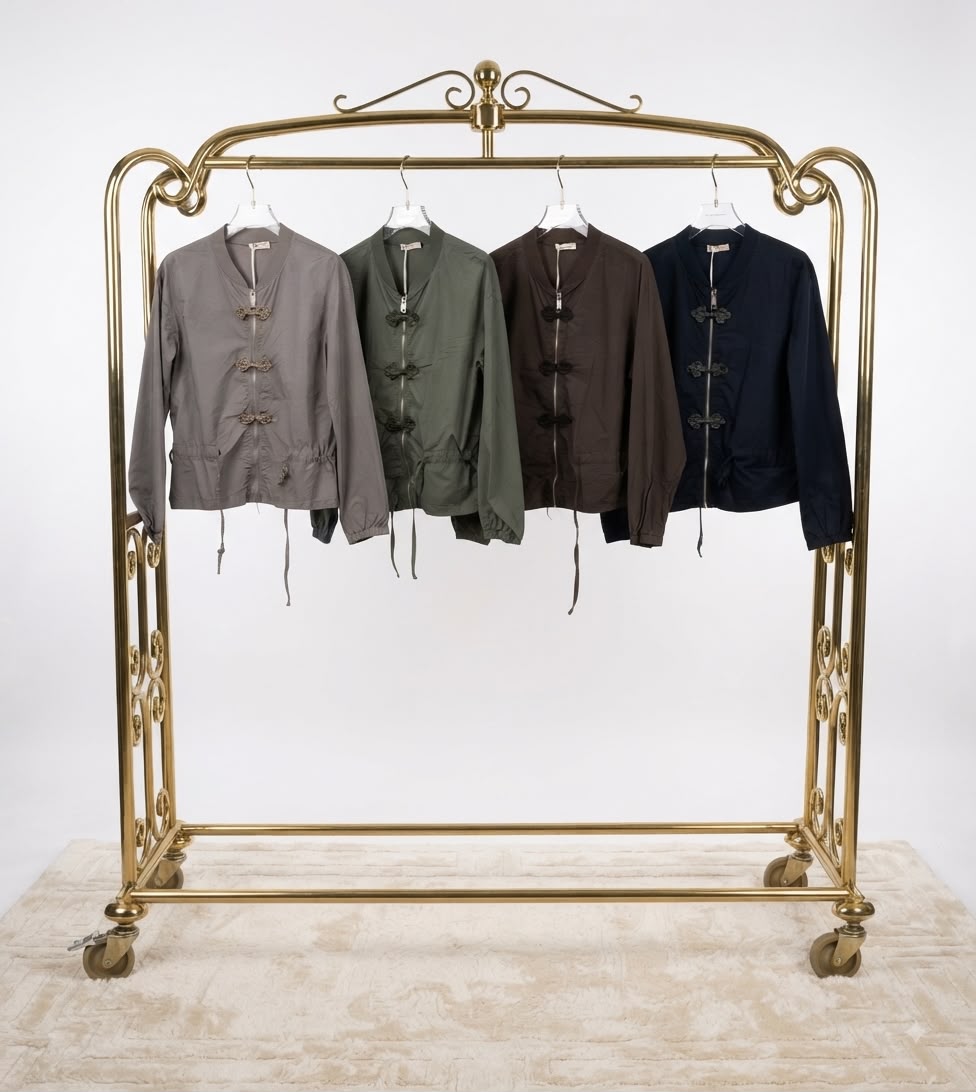 Zipped Bomber Jacket
