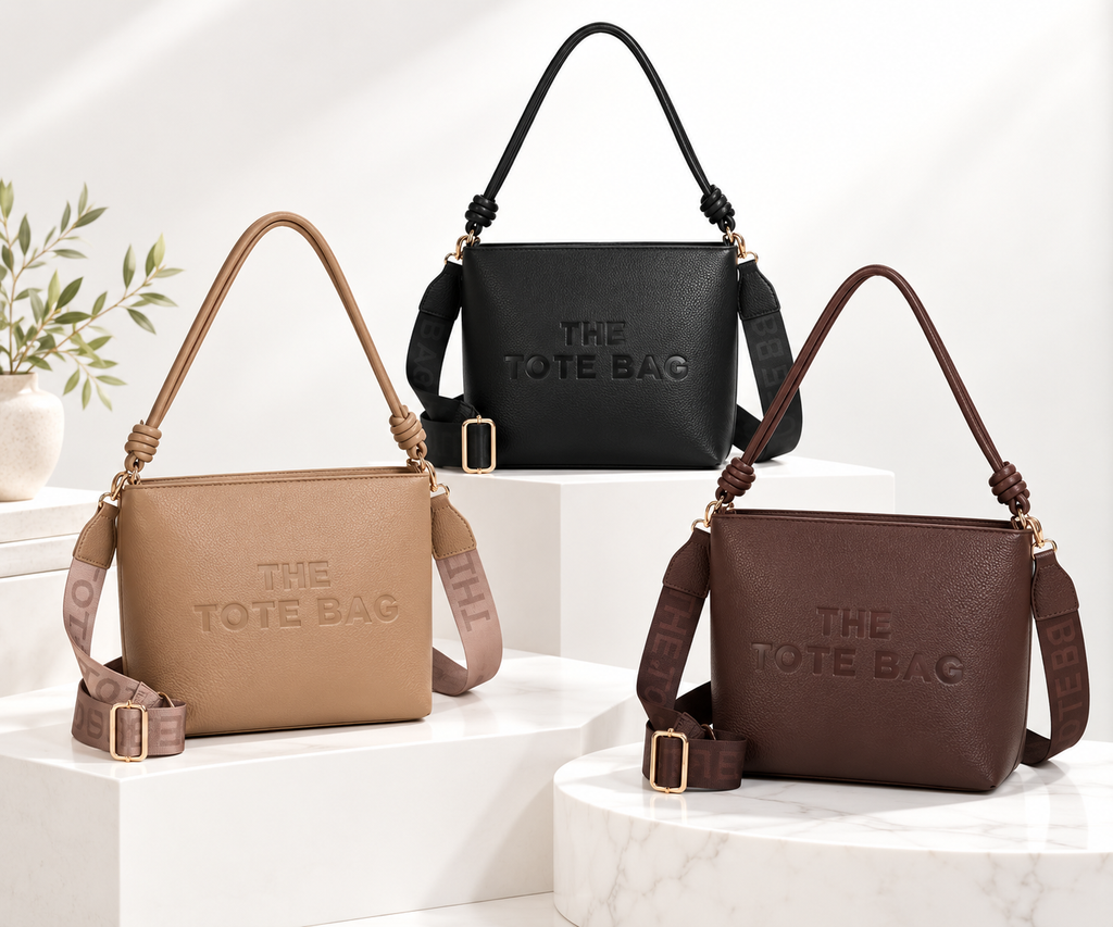 Spiral Handle Tote Bag