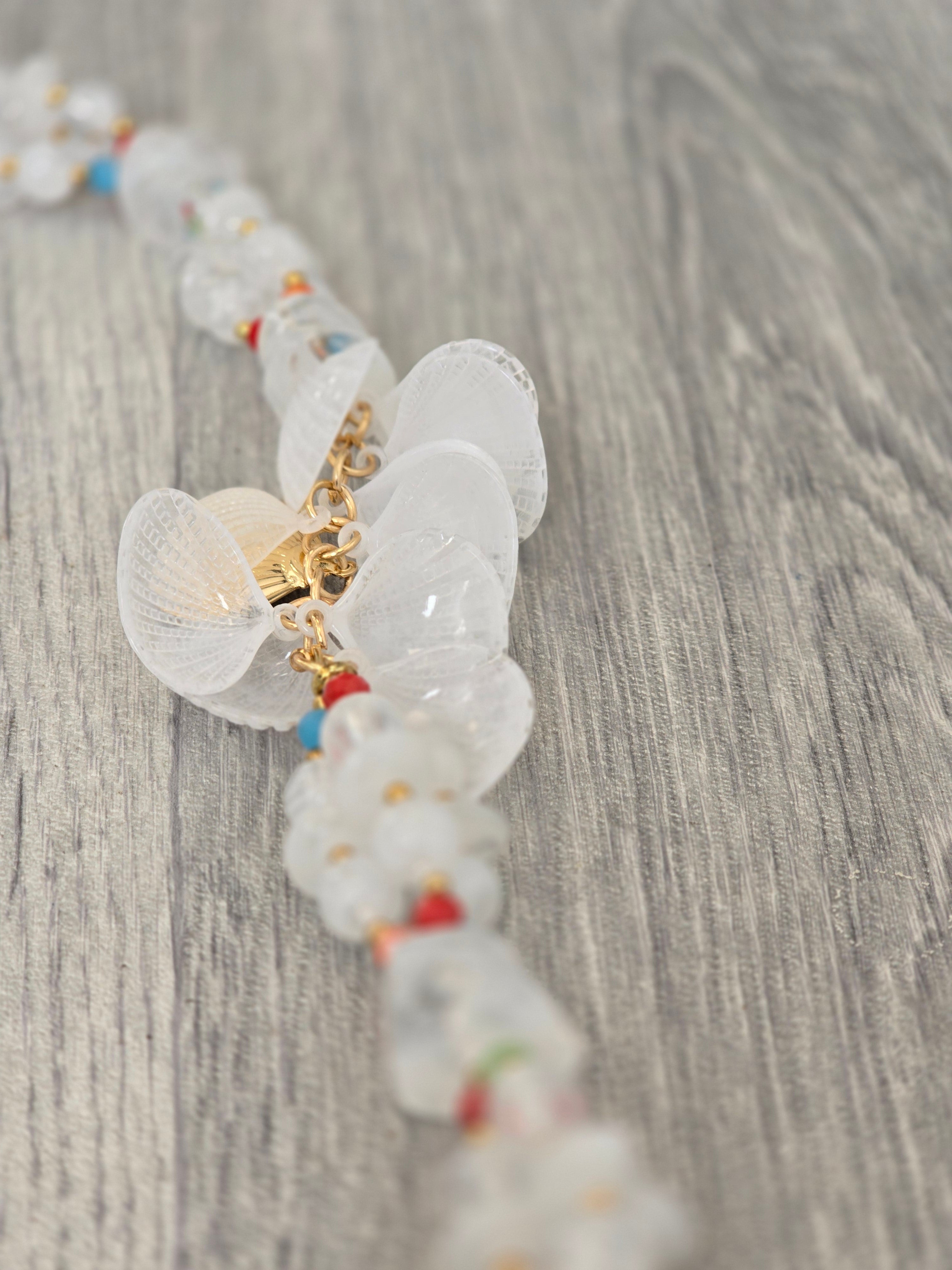 Shell Necklace - White