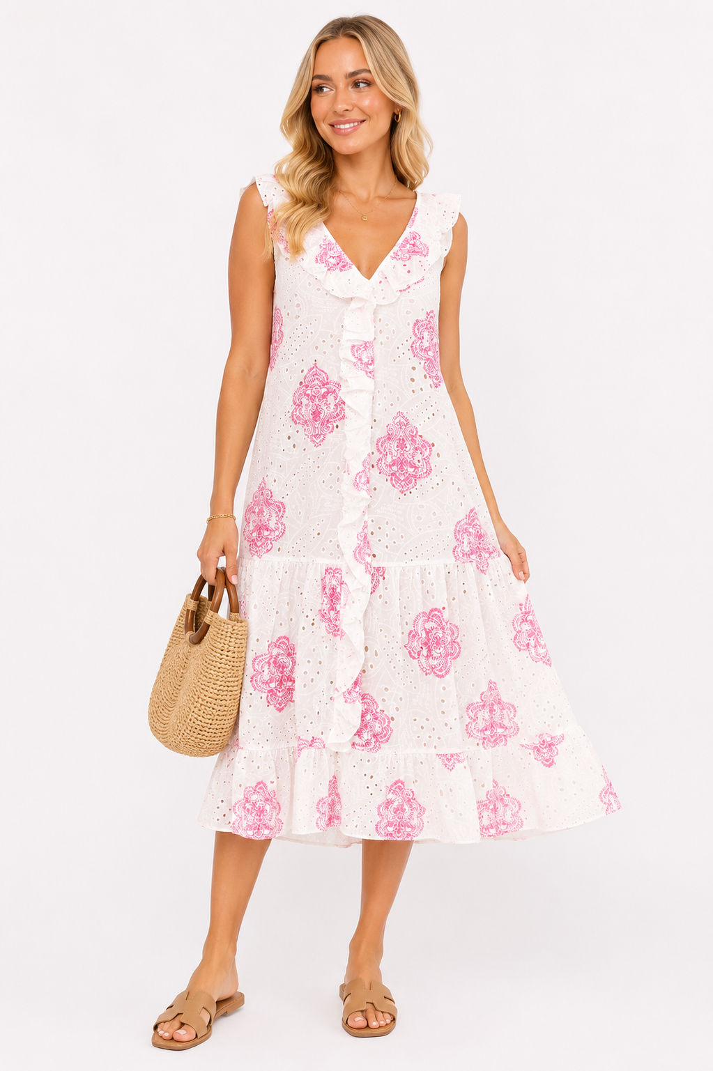 Paisley Crochet Dress