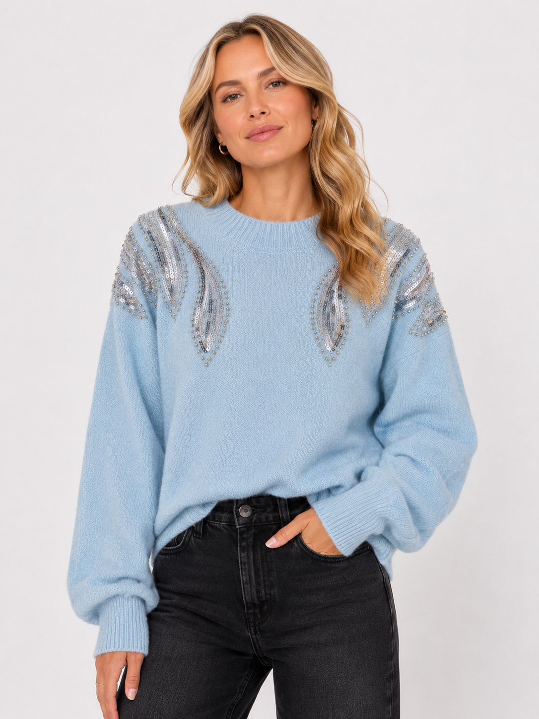 Sequin Jumper